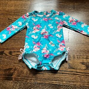 Ruffle butt one suit 18-24 months